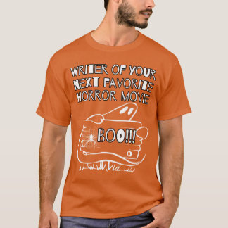 Camiseta Escritor do seu filme de terror favorito da net ho