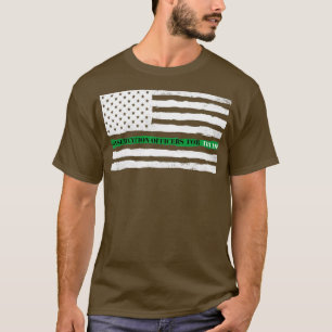 Camiseta Escritores Finos De Conservação Da Linha Verde Par