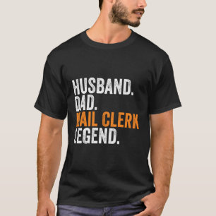 Camiseta Escritório de Ocupação de Legenda do Pai Marido