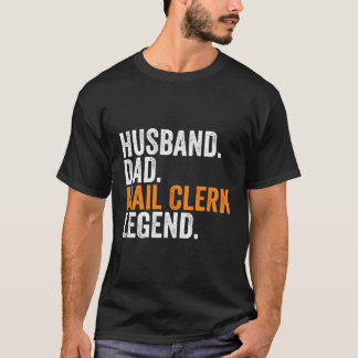 Camiseta Escritório de Ocupação de Legenda do Pai Marido