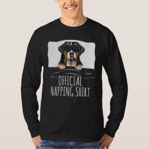 Camiseta Escritório do Cachorro da Montanha Suíça Maior