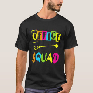 Camiseta Escritório do Escritório de Secretaria de Escrit