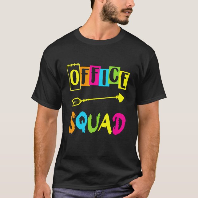 Camiseta Escritório do Escritório de Secretaria de Escritór (Frente)