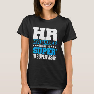Camiseta Escritório do gerente de RH colega de trabalho Rec