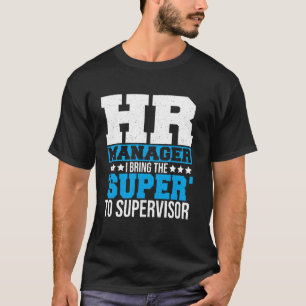 Camiseta Escritório gerente de RH colega de trabalho Recurs