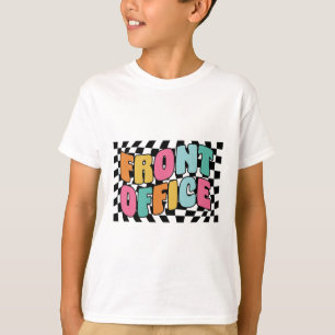 Camiseta Escritório Retro Xadrez Equipe Administrativa Prim