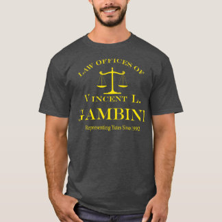 Camiseta Escritórios de Direito de Vincent L Gambini