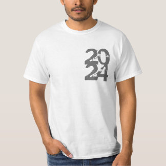 Camiseta Escritura 2024 quadrada