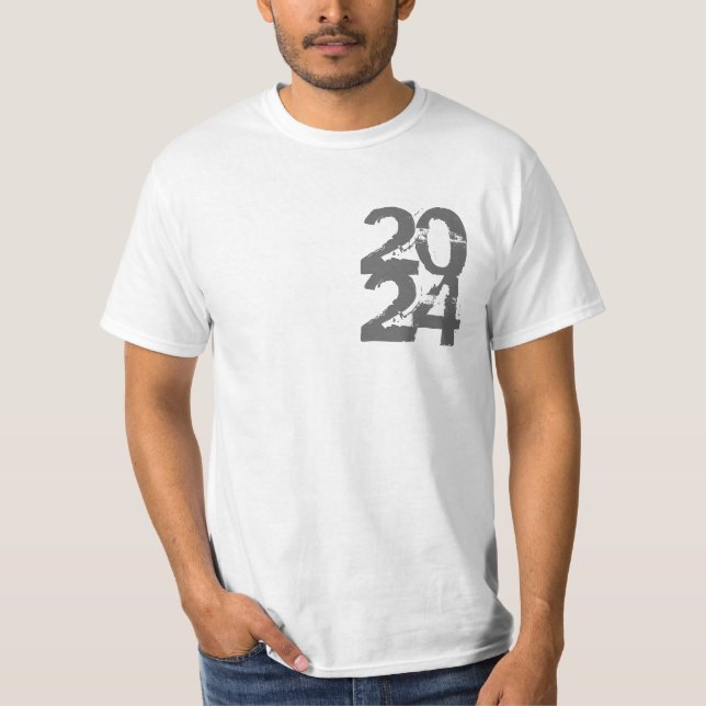 Camiseta Escritura 2024 quadrada (Frente)