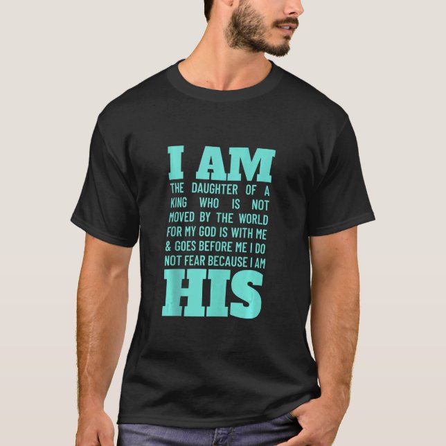 Camiseta Escritura Cristã Oferta Bíblia Versa Fé Deus Dau (Frente)