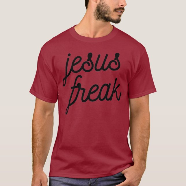 Camiseta Escritura de Bíblia Devocional Jeu Freak (Frente)