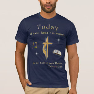 Camiseta Escritura de Bíblias Cristã