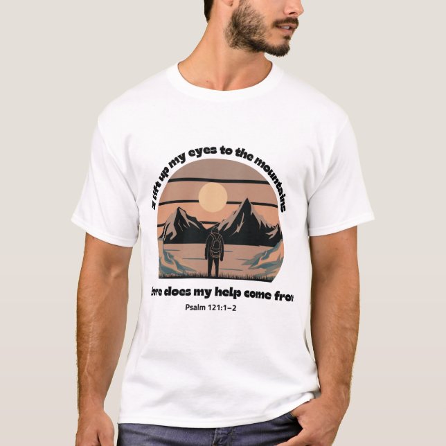 Camiseta Escritura de Montanha (Frente)