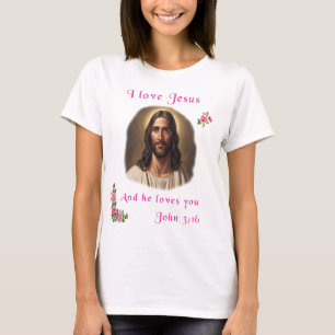 Camiseta Escritura do John 3:16