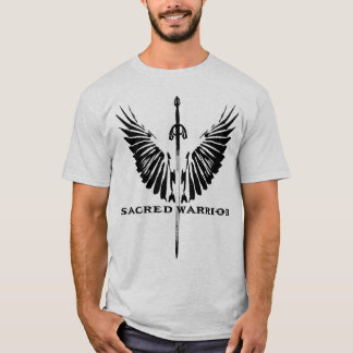 Camiseta Escritura sagrado de w do t-shirt do guerreiro