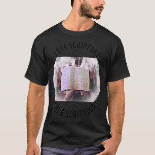 Camiseta Escritura Sozinha Teologia Cristã Protestante