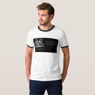 Camiseta Escritura Versa bíblia 1 Peter 5:8 KJV Men's Ringe