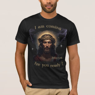 Camiseta Escrituras Cristãs João 3:16