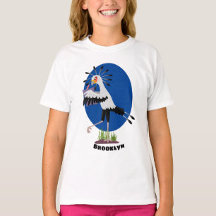 Camiseta Escrivado, secretário de pássaros escrevendo carto