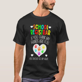 Camiseta Escrivão Escolar Meu Coração Registr Escola de Sec