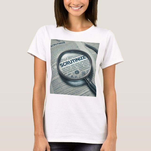 Camiseta Escrutinar T-Shirt (Frente)