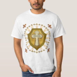 Camiseta Escudo Cristão