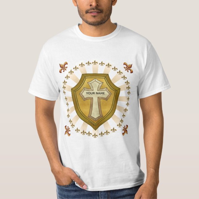 Camiseta Escudo Cristão (Frente)