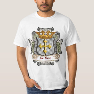 Camiseta Escudo da Coroa Real Sobrenome
