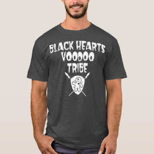 Camiseta Escudo da tribo Voodoo Black Hearts 249