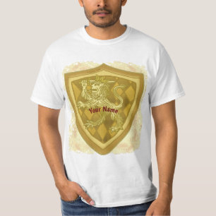 Camiseta Escudo de Crista de Leão