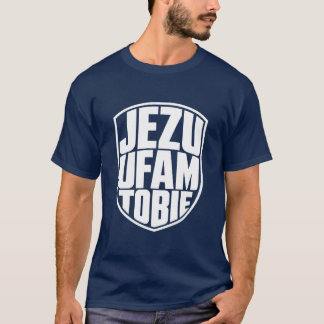 Camiseta Escudo de Oração de Fé a Jezu Ufam Tobie
