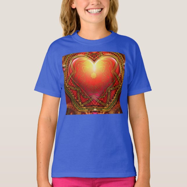 Camiseta Escudo do Amor - Fileira das Raparigas (Frente)