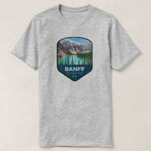 Camiseta Escudo do Parque Nacional Banff