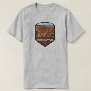 Camiseta Escudo do Parque Nacional Bryce Canyon