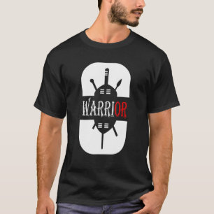 Camiseta Escudo E Lança Guerreiro Nativo