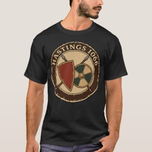 Camiseta Escudo Heráldico Hastings 1066 Heraldic
