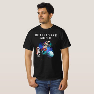 Camiseta Escudo Interestelar Defensor Cósmico