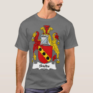 Camiseta Escudos Casaco de Armamento Armando Faixas Familia