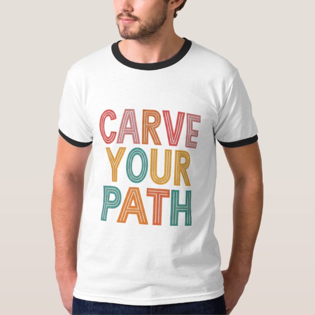 Camiseta Esculpa seu caminho  (Frente)