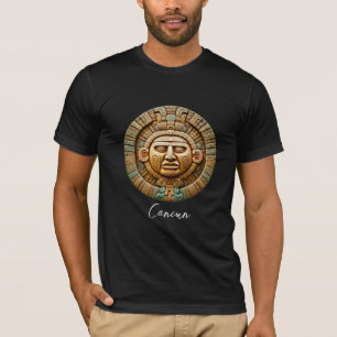 Camiseta Escultórica de Cancun Mayan