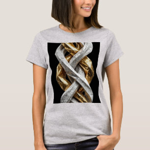 Camiseta Escultura de Fita Mosaico de Luxo   Inter 3D Premi