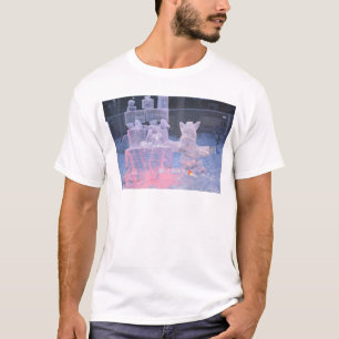 Camiseta Escultura de Gelo Artista Esportivo Esculturas Pre