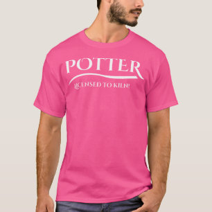 Camiseta Escultura de Olaria Ceramista de Argila Cerâmica