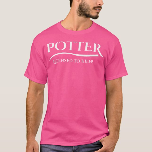 Camiseta Escultura de Olaria Ceramista de Argila Cerâmica (Frente)