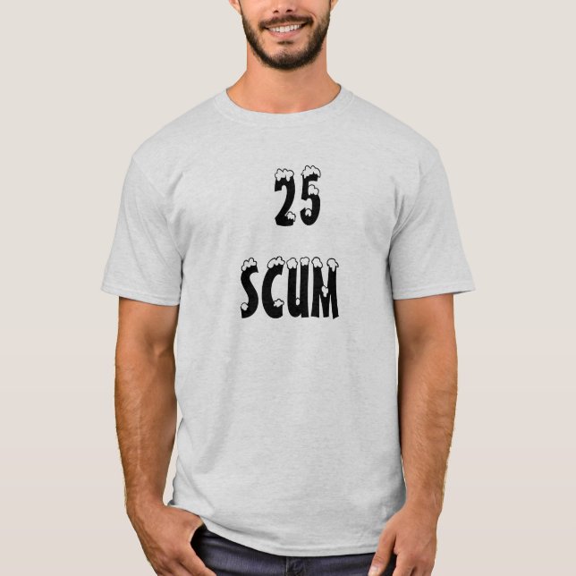 Camiseta escumalha 25 (Frente)