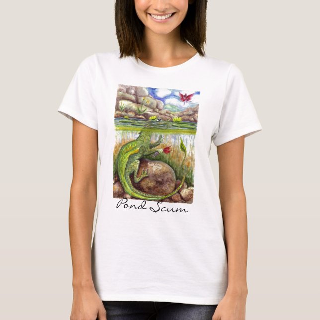 Camiseta Escumalha de lagoa (Frente)
