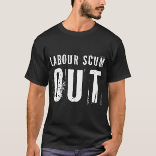 Camiseta Escumalha de mão de obra