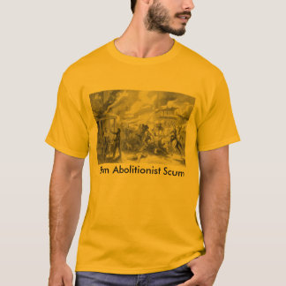 Camiseta Escumalha do Abolitionist da queimadura