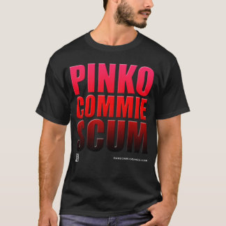 Camiseta Escumalha do Commie do Pinko
