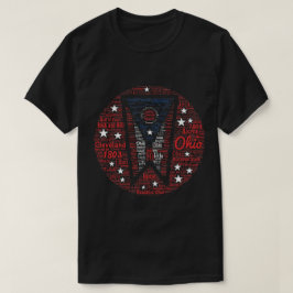Camiseta Escura de Arte em Ohio, de Homens